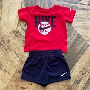 Nike dri fit matching set